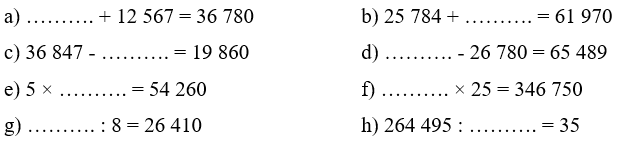 Đề cương ôn tập Học kì 2 Toán lớp 4 Kết nối tri thức