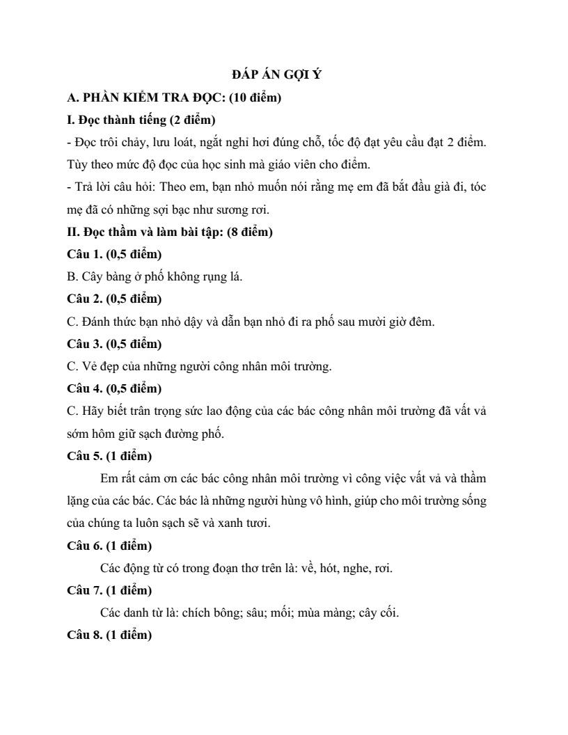 30 Đề thi Học kì 1 Tiếng Việt lớp 4 Kết nối tri thức (có đáp án, cấu trúc mới)