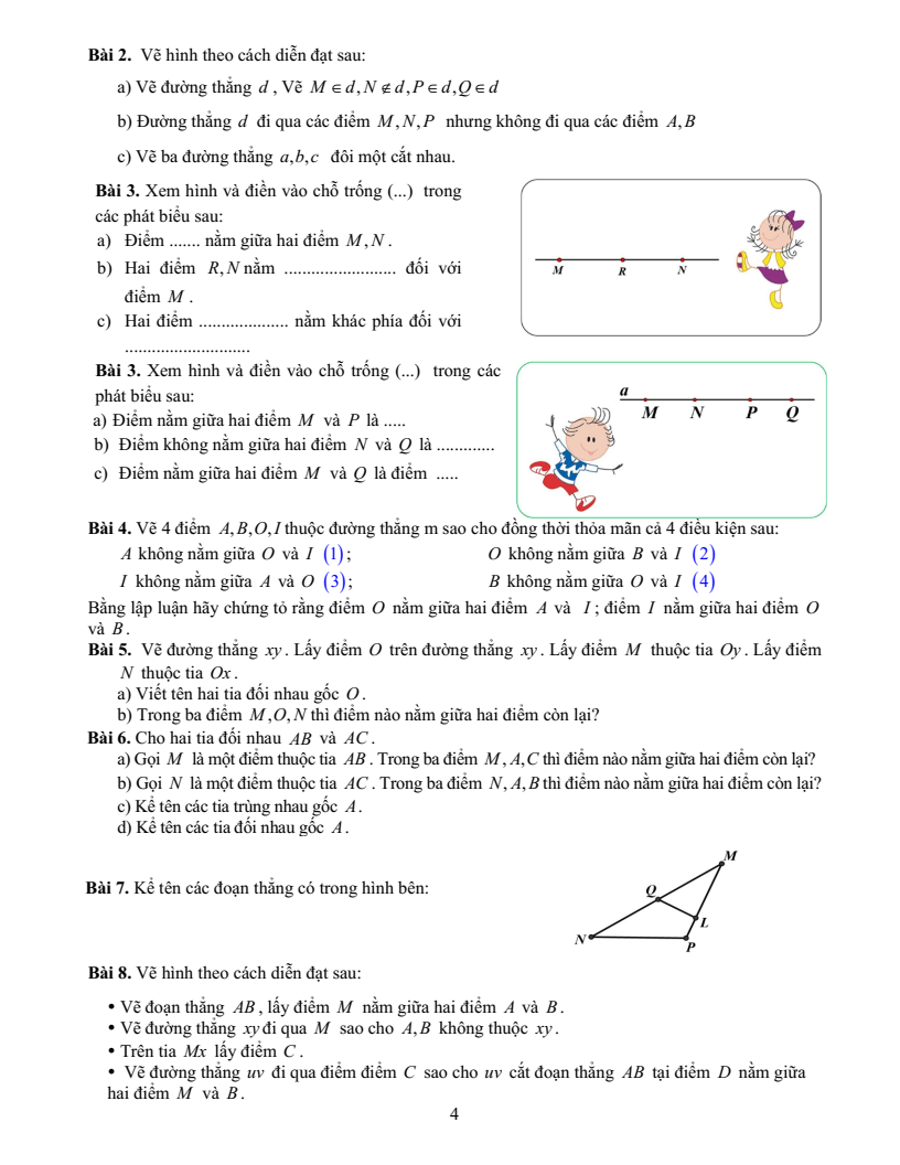 Đề cương ôn tập Giữa kì 2 Toán 6 trường THCS Thành Công (Hà Nội) năm 2025-2026