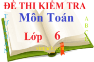 Đề thi lớp 6 có đáp án | Kết nối tri thức, Cánh diều, Chân trời sáng tạo