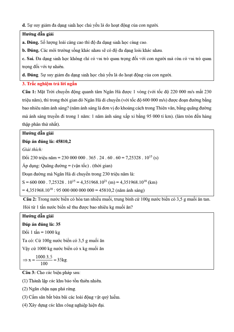 30+ Đề thi Cuối kì 2 KHTN 6 Kết nối tri thức năm 2026 (có đáp án) | Đề thi Khoa học tự nhiên 6