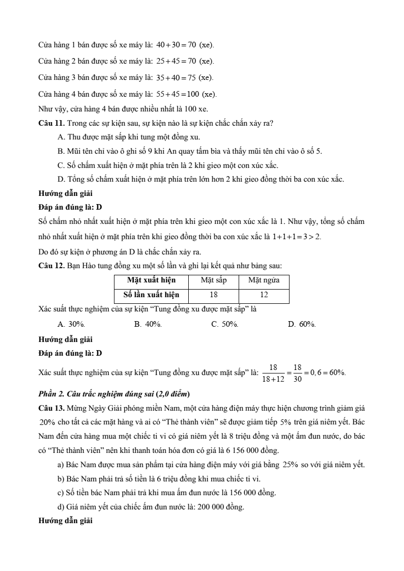 20+ Đề thi Học kì 2 Toán 6 Kết nối tri thức năm 2026 (có đáp án)