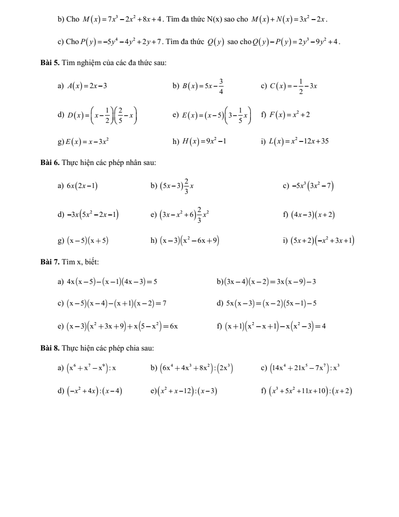Đề cương ôn tập Học kì 2 Toán 7 trường THCS Thành Công (Hà Nội) năm 2025-2026