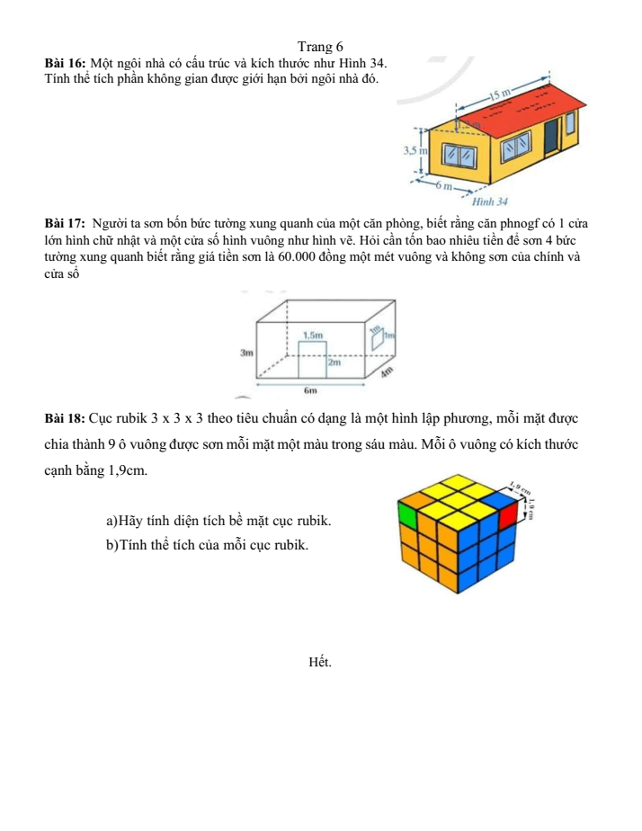 Đề cương ôn tập Giữa kì 1 Toán 7 trường THCS Hòa Ninh năm 2025-2026