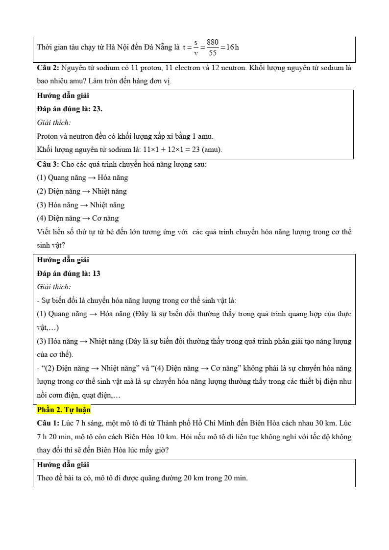 9 Đề thi Giữa kì 1 KHTN 7 Chân trời sáng tạo năm 2026 (có đáp án) | Đề thi Khoa học tự nhiên 7