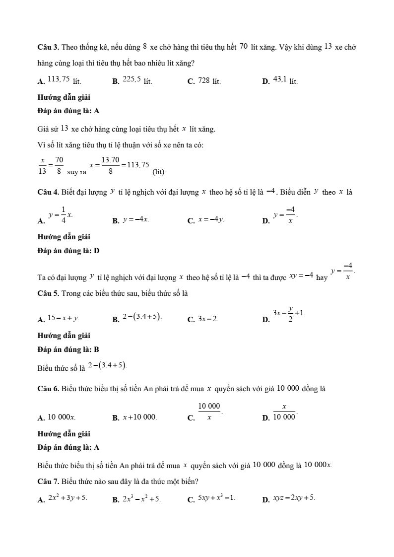 25+ Đề thi Giữa kì 2 Toán 7 Kết nối tri thức năm 2026 (có đáp án)