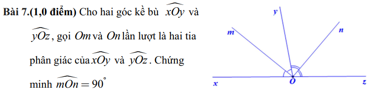 Đề thi Học kì Toán 7 năm 2025 Trường THCS Nguyễn An Khương