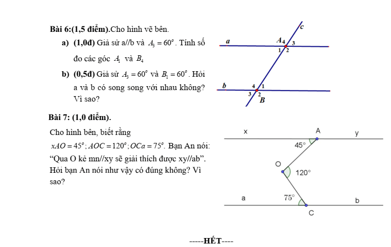 Đề thi Học kì 1 Toán 7 trường THCS Đông Thạnh (Tp.HCM) năm 2025-2026