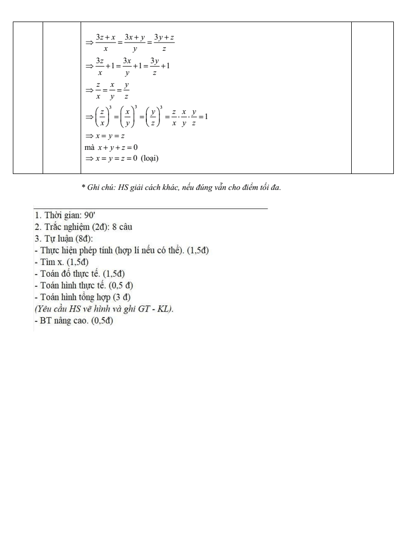 Đề thi Học kì 1 Toán 7 trường THCS Lê Ngọc Hân (Hà Nội) năm 2025-2026