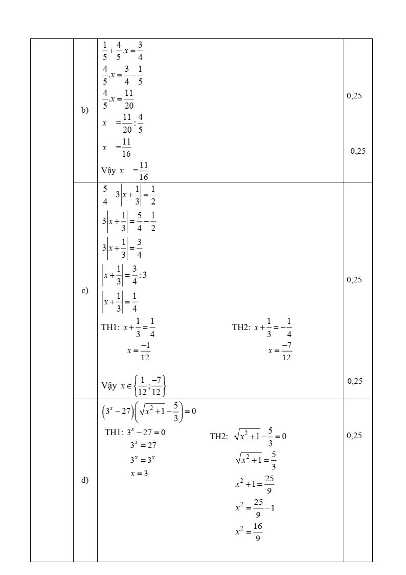 Đề thi Học kì 1 Toán 7 xã Đông Anh (Hà Nội) năm 2025-2026