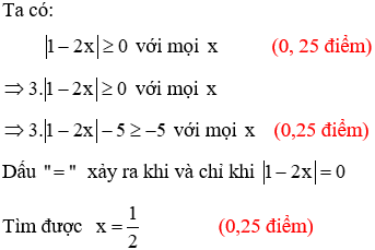 Đề thi Học kì 1 Toán lớp 7 có đáp án (Đề 3)