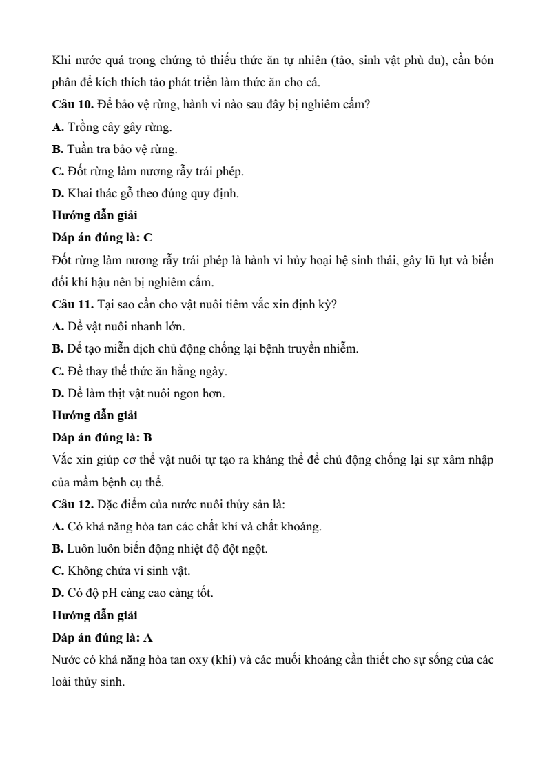 6 Đề thi Học kì 2 Công nghệ 7 Kết nối tri thức năm 2026 (có đáp án)