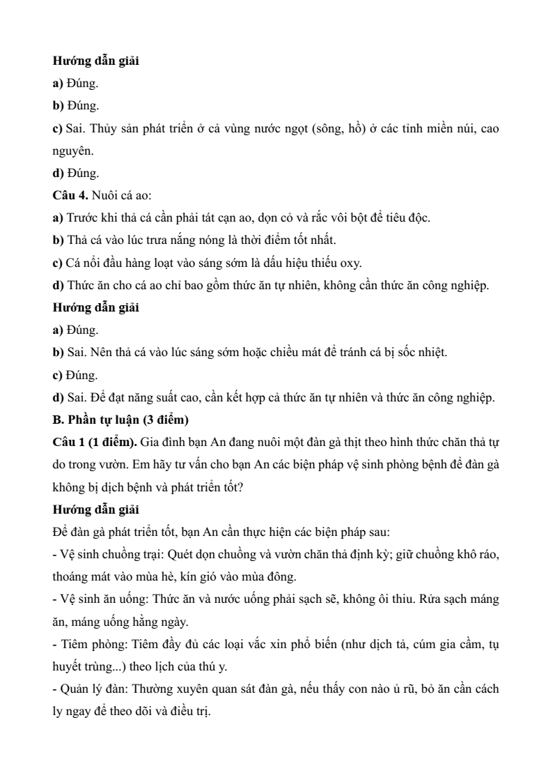 6 Đề thi Học kì 2 Công nghệ 7 Kết nối tri thức năm 2026 (có đáp án)