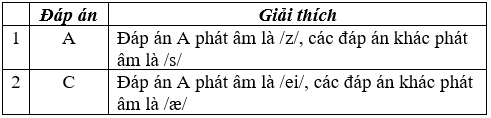 Đề thi Tiếng Anh 8 mới Học kì 2 có đáp án (Đề 3)