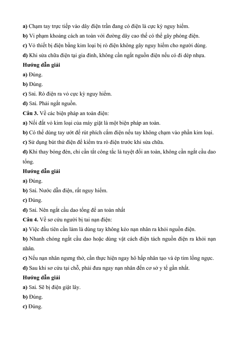 4 Đề thi Giữa kì 2 Công nghệ 8 Kết nối tri thức (cấu trúc mới, có đáp án)