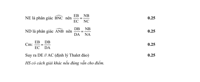 Đề thi Giữa kì 2 Toán 8 trường THCS Võ Trường Toản (TP HCM) năm 2025-2026
