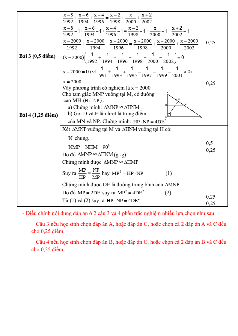 Đề thi Học kì 2 Toán 8 trường THCS Phước Bửu (Bà Rịa - Vũng Tàu) năm 2024-2025