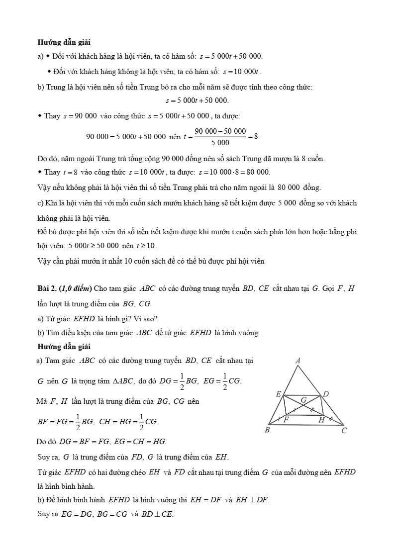 25 Đề thi Học kì 1 Toán 8 Cánh diều (có đáp án, cấu trúc mới)