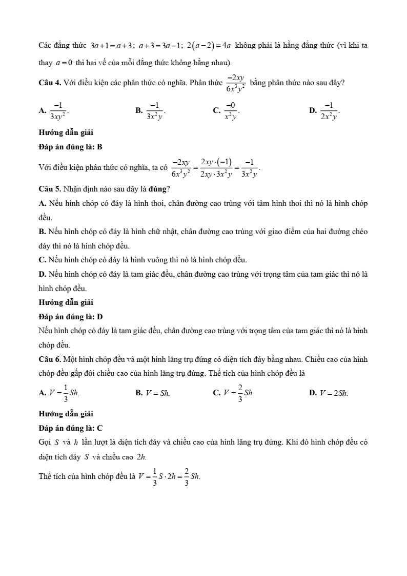 22 Đề thi Học kì 1 Toán 8 Chân trời sáng tạo (có đáp án, cấu trúc mới)