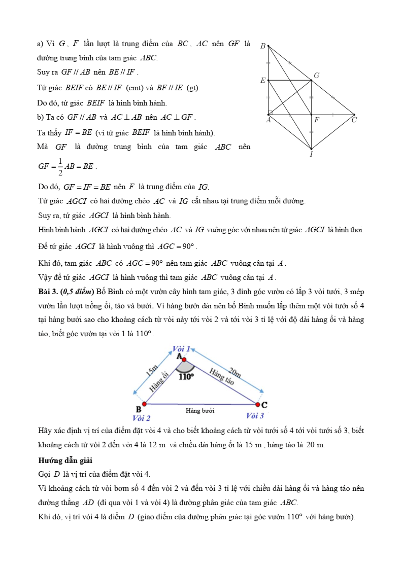 27 Đề thi Học kì 1 Toán 8 Kết nối tri thức (có đáp án, cấu trúc mới)