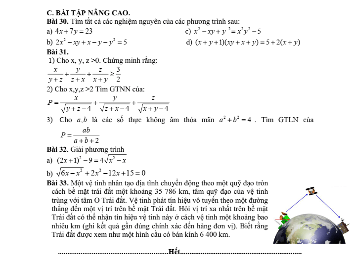 Đề cương ôn tập Học kì 1 Toán 9 trường THCS Lê Quý Đôn năm 2024-2025