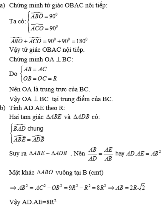 Đề kiểm tra Toán 9 | Đề thi Toán 9