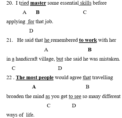 Đề thi Tiếng Anh 9 mới Học kì 2 có đáp án (Đề 1)