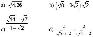 Đề thi Giữa kì 1 Toán 9 có đáp án (10 đề)