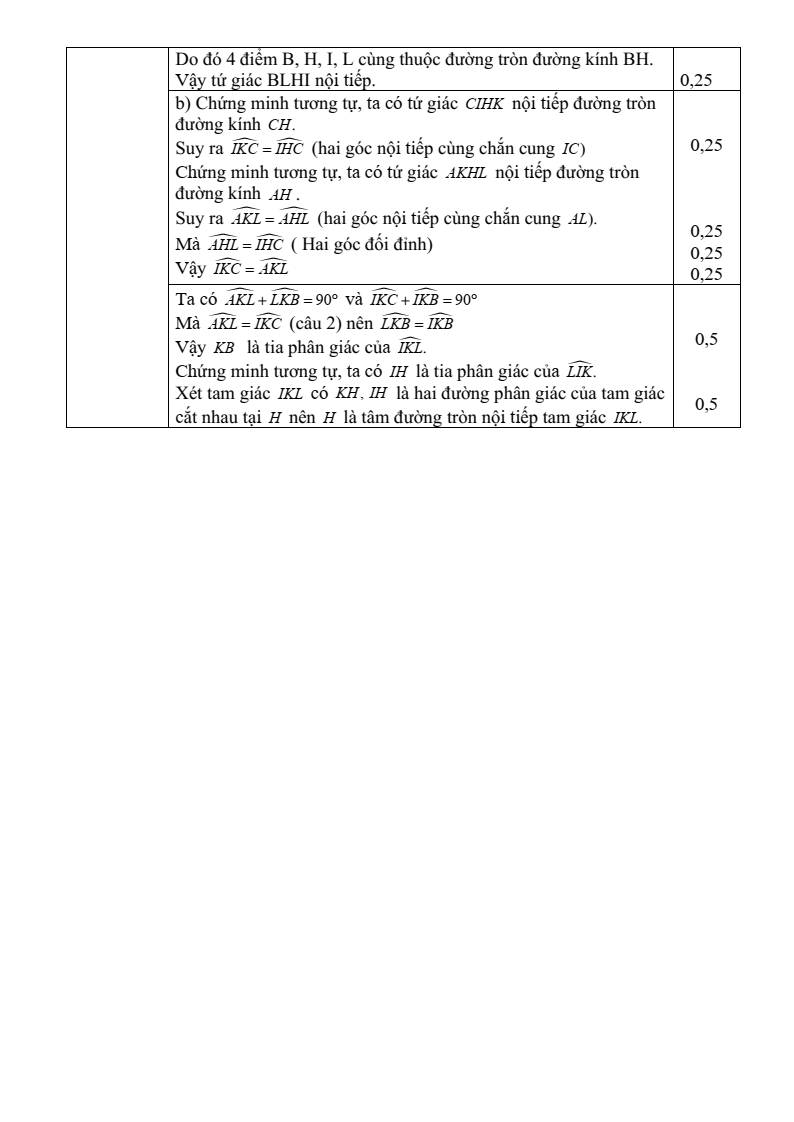 Đề thi Giữa kì 2 Toán 9 trường THCS Quảng Long (Quảng Bình) năm 2024-2025