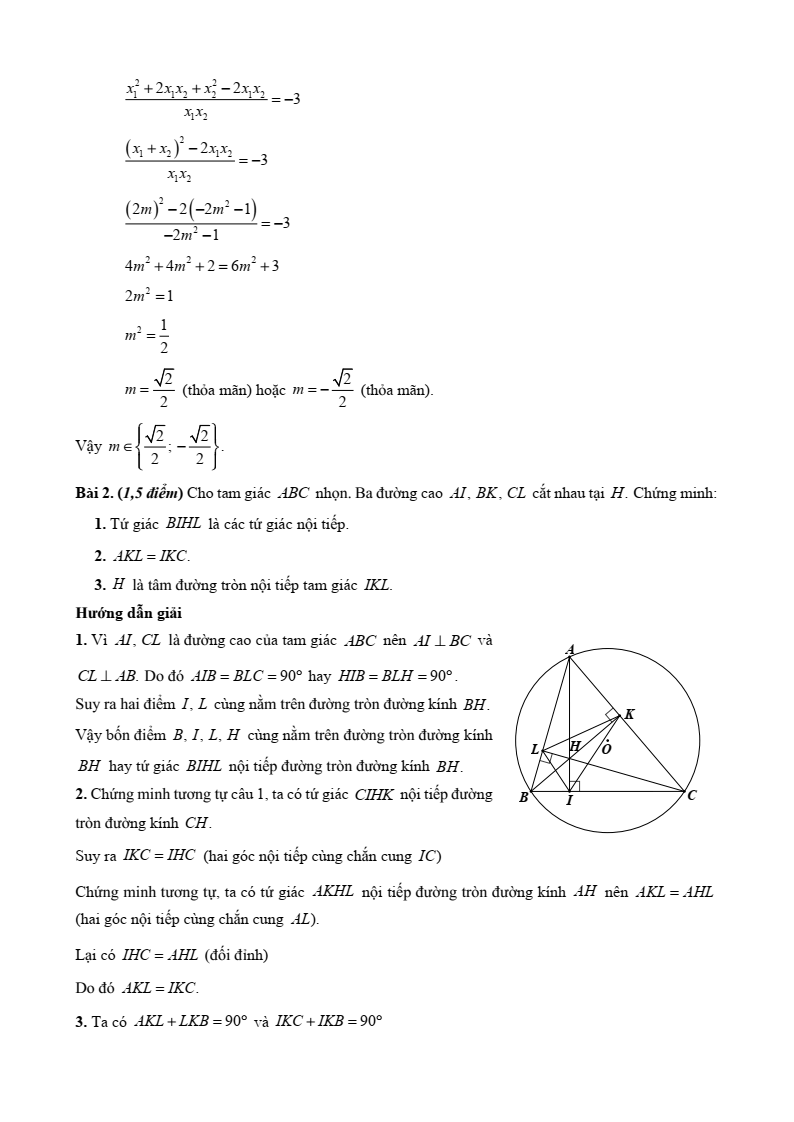 10+ Đề thi Giữa kì 2 Toán 9 Kết nối tri thức (cấu trúc mới, có đáp án)