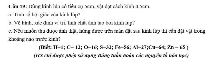 Đề thi Học kì 1 KHTN 9 năm 2024-2025 trường THCS Lý Thường Kiệt (Hà Nội)
