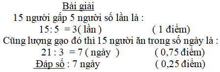 Bài tập cuối tuần Toán lớp 5 Tuần 4 có đáp án (Đề 3) | Đề kiểm tra cuối tuần Toán 5 có đáp án