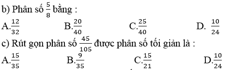 Đề thi Toán lớp 1 Học kì 1, Học kì 2 chọn lọc, có đáp án