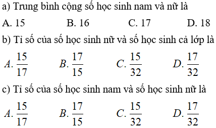 Bài tập cuối tuần Toán lớp 4 Tuần 28 có đáp án (Đề 1) | Đề kiểm tra cuối tuần Toán 4 có đáp án