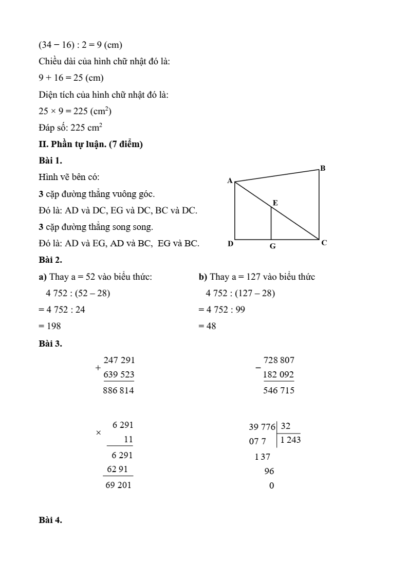 30 Đề thi Học kì 1 Toán lớp 4 Cánh diều (có đáp án, cấu trúc mới)