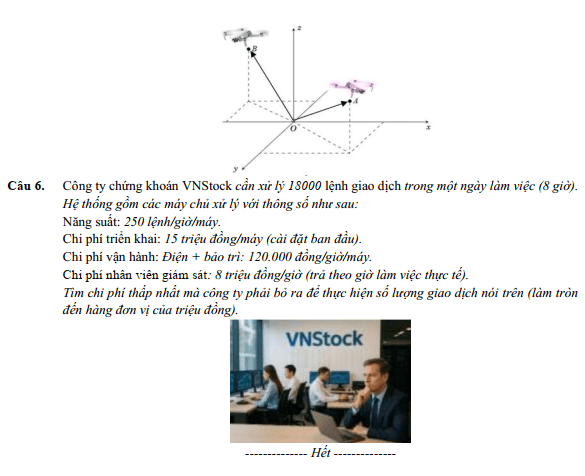 Đề thi thử Toán Tốt nghiệp 2025-2026 Cụm 13 trường (Hải Phòng)