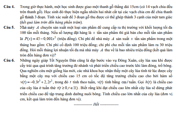Đề thi thử Toán Tốt nghiệp 2025-2026 Cụm trường THPT (Bắc Ninh)