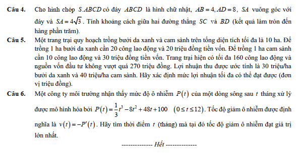 Đề thi thử Toán Tốt nghiệp 2025-2026 Liên trường THPT (Nghệ An)