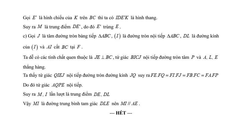 Giải Đề tuyển sinh vào lớp 10 Toán (chuyên) Huế năm 2026