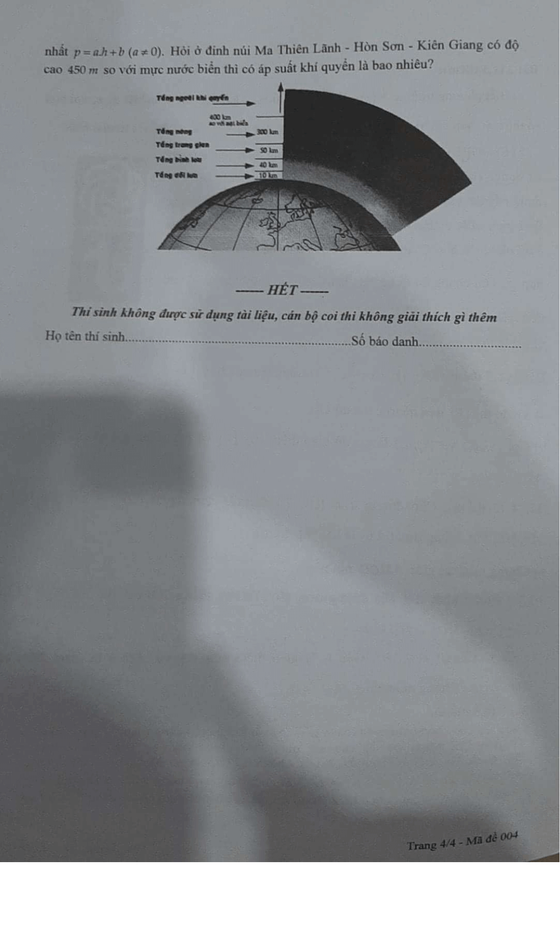 Đề Toán chung vào 10 THPT Chuyên Kiên Giang năm 2023