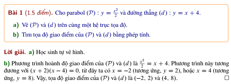 Đề thi vào 10 Toán Tp.HCM năm 2023