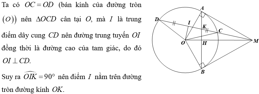 (Ôn thi Toán vào 10) Chứng minh điểm thuộc đường tròn, tứ giác nội tiếp