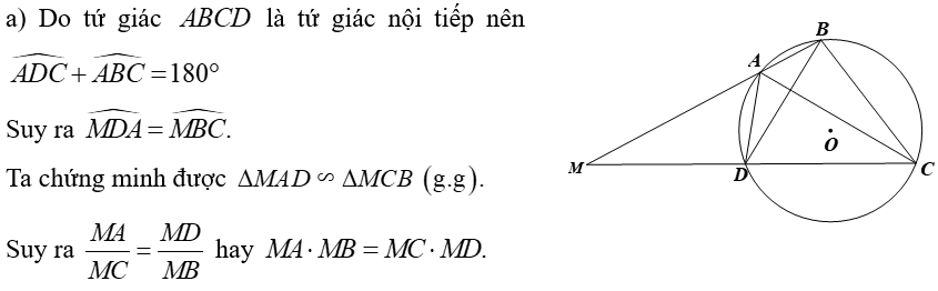 (Ôn thi Toán vào 10) Chứng minh điểm thuộc đường tròn, tứ giác nội tiếp