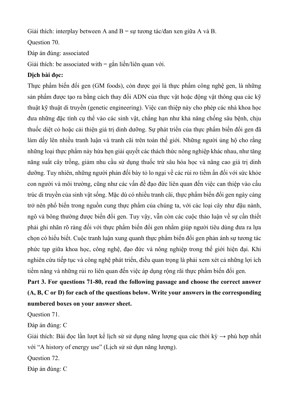 Đề minh họa Tiếng Anh vào lớp 10 Phú Thọ (Chuyên) năm 2026