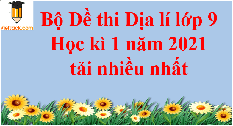 Bộ 3 đề thi Địa Lí 9 Học kì 1 năm 2024 tải nhiều nhất