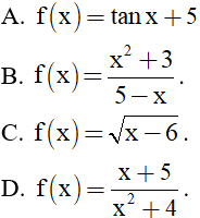 Đề thi Giữa kì 2 Toán 11 có đáp án (6 đề))