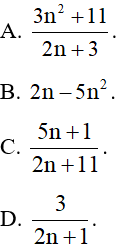 Đề thi Giữa kì 2 Toán 11 có đáp án (6 đề))