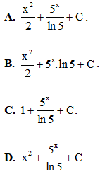 Đề thi Giữa kì 2 Toán 12 có đáp án (6 đề)