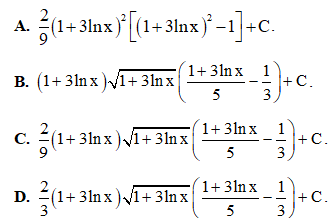 Đề thi Giữa kì 2 Toán 12 có đáp án (6 đề)