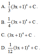 Đề thi Giữa kì 2 Toán 12 có đáp án (6 đề)